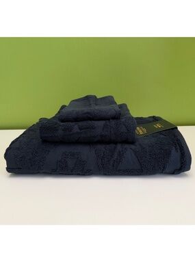 Pendleton 3 Piece Towel Set Navy